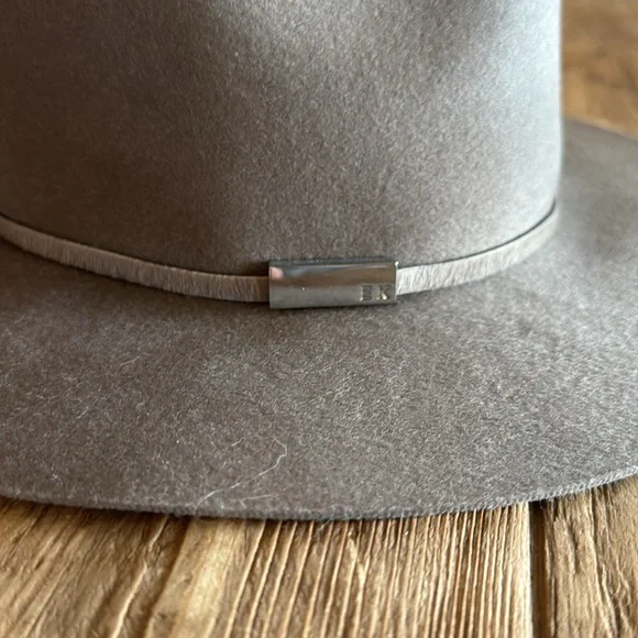 Eugenia Kim Wool Hat Gray Taupe NWT - Picture 7 of 9